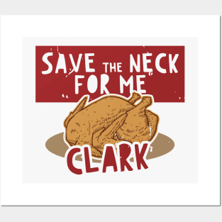 Vintage Save the Neck for Me, Clark Posters and Art